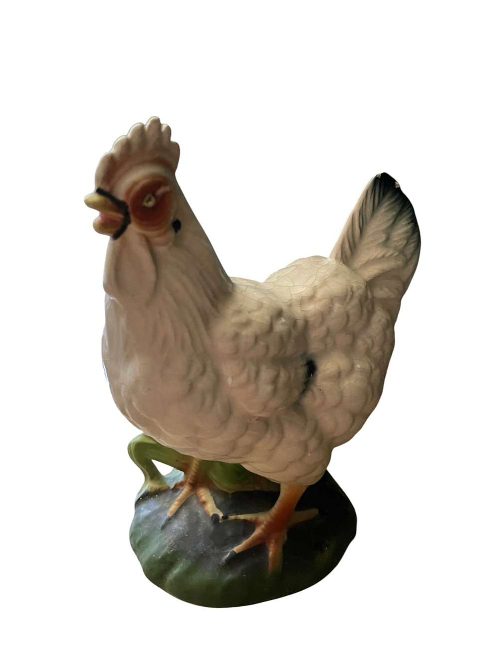 Vintage Napcoware ceramic hen chicken figurine